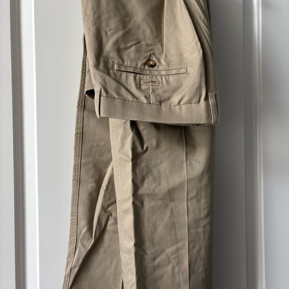Denver Hayes Tan Chinos Versatile Cotton Blend
